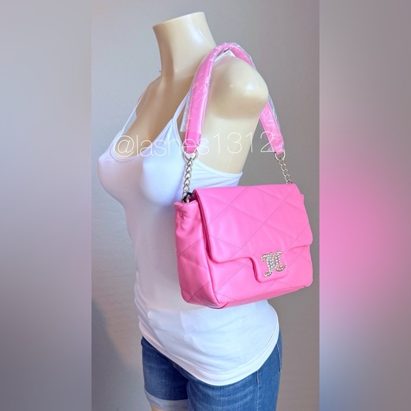 JUICY COUTURE Bag Brighter Than A Diamond Shoulder Bag - Pink - Picture 8 of 8